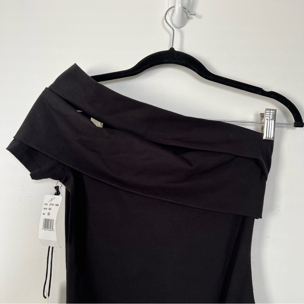 AGOLDE Sliced One Shoulder Bodysuit - Picture 5 of 16